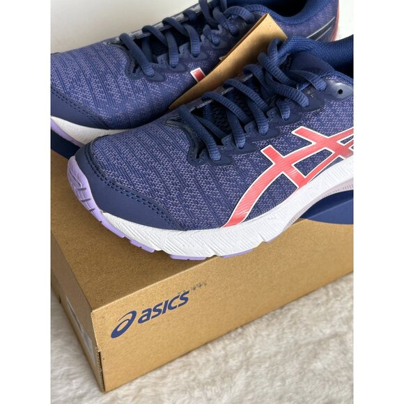 ASICS GT 2000 11 GS Kids Size 5 - Indigo Blue Papaya 1014A266-402 - Picture 10 of 16